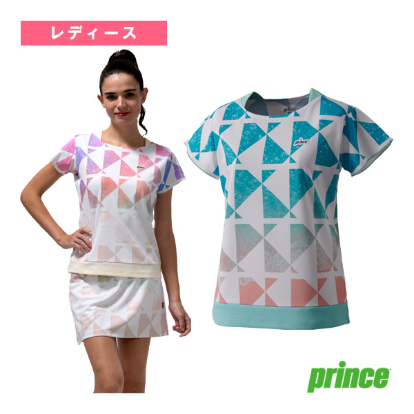 [プリンス テニスウェア（レディース）]2025年03月上旬【予約】ゲームシャツ レディース WS5072の通販は