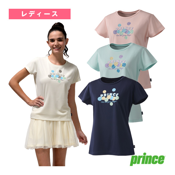 [プリンス テニスウェア（レディース）]2025年04月上旬【予約】Tシャツ レディース WS5074の通販は 5,016円