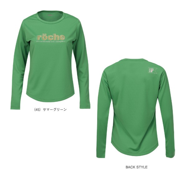 ローチェ（roche） テニス・バドミントンウェア（レディース）]プラクティス長袖Tシャツ／レディース（248523）の通販はau PAY マーケット  ラケットプラザ au PAY マーケット－通販サイト