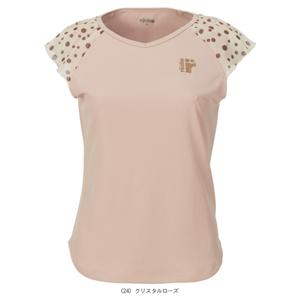 [ローチェ（roche） テニスウェア（レディース）]ゲームシャツ レディース 258508の通販は