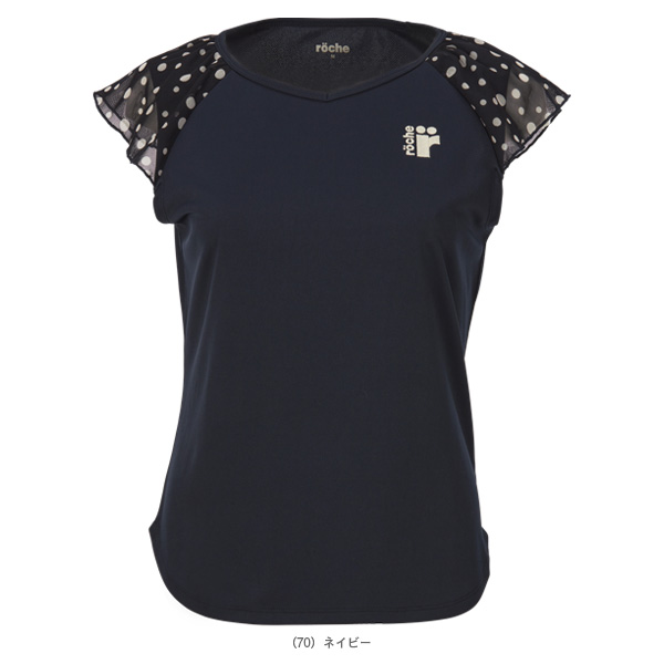 [ローチェ（roche） テニスウェア（レディース）]ゲームシャツ レディース 258508の通販は
