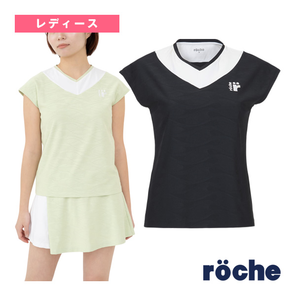 [ローチェ（roche） テニスウェア（レディース） ]ゲームシャツ レディース 268516