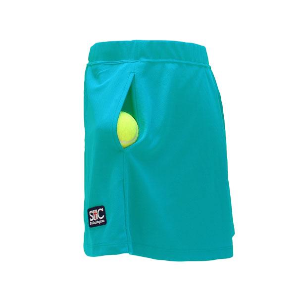 No.63 STC フレアソフトキュロット☆ターコイズ☆新品☆XL☆ セントクリストファー テニス・バドミントンウェア（レディース