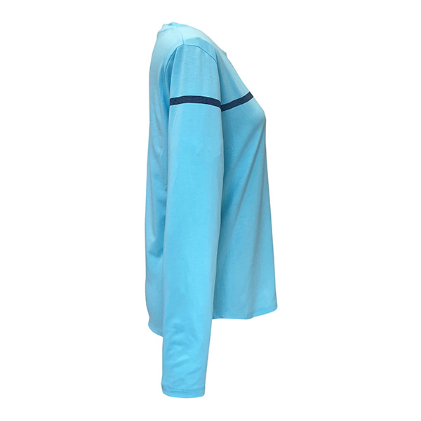 [セントクリストファー テニスウェア（レディース） ]リボンpatternロンTシャツ レディース STC-BFW2017_18