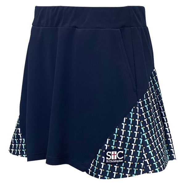 セントクリストファー テニスウェア（レディース） ]T-ball pattern