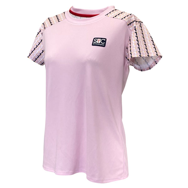 [セントクリストファー テニスウェア（レディース） ]T-ball patternシャツ レディース STC-BFW2031_10