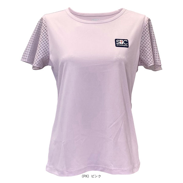 [セントクリストファー テニスウェア（レディース） ]See-through sleevesシャツ レディース STC-BFW2071_2