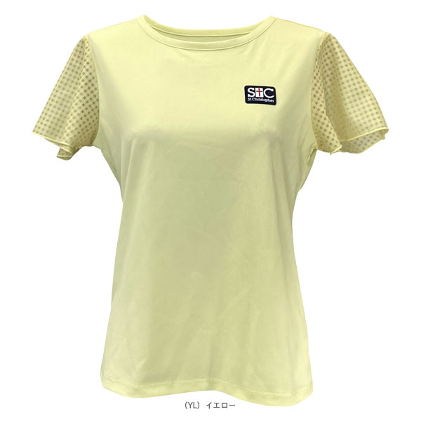 [セントクリストファー テニスウェア（レディース） ]See-through sleevesシャツ レディース STC-BFW2071_4