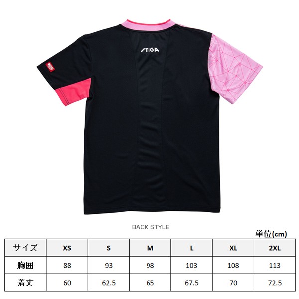 スティガ 卓球 ウェア（メンズ/ユニ）]STIGAシャツ CN-2／ユニセックス（CA43121／CA43151／CA43191）の通販はau PAY  マーケット - ラケットプラザ | au PAY マーケット－通販サイト