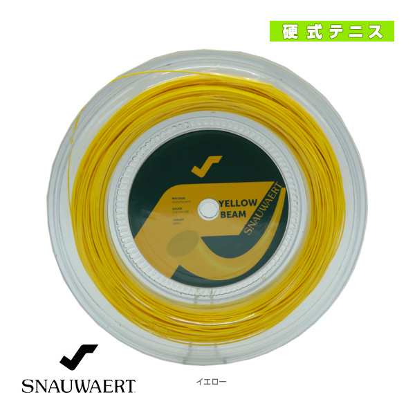 [スノワート テニスストリング（ロール他）]イエロービーム200ｍリール／Yellow beam 200ｍReel（3S0271R28／3S0281R28／SWS211／SWS212