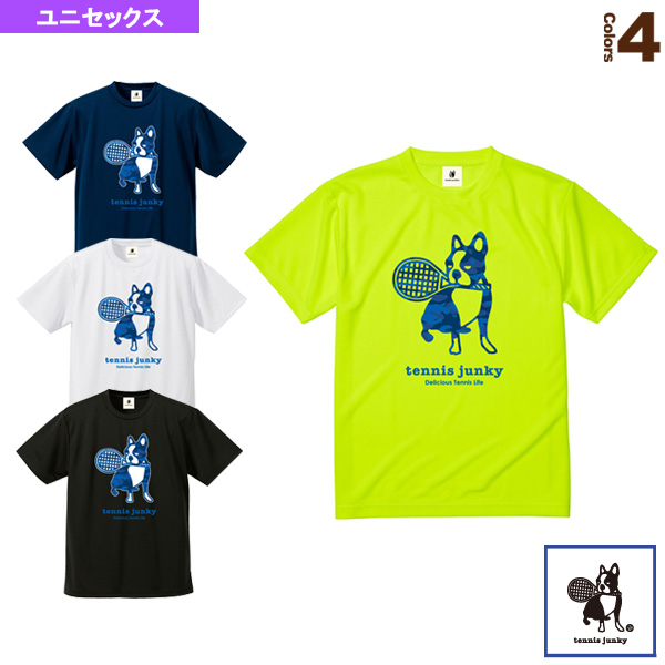 テニスジャンキー テニス バドミントン ウェア メンズ ユニ Tennis Junky 迷彩テニス 4 ドライtシャツ ユニセックス Tj の通販はau Pay マーケット ラケットプラザ