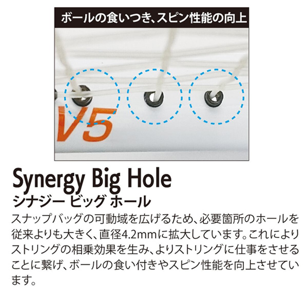[トアルソン テニスラケット ]エスマッハツアー300 VER.5.0 S-MACH TOUR 300 VER.5.0 1DR8311_5