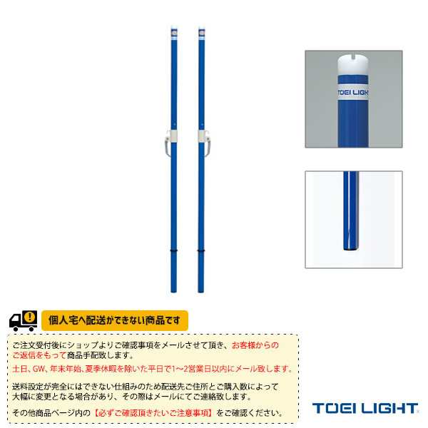 [TOEI(トーエイ) バドミントン コート用品][送料別途]バドミントン支柱TJ40（検）／2本1組（B-5785）