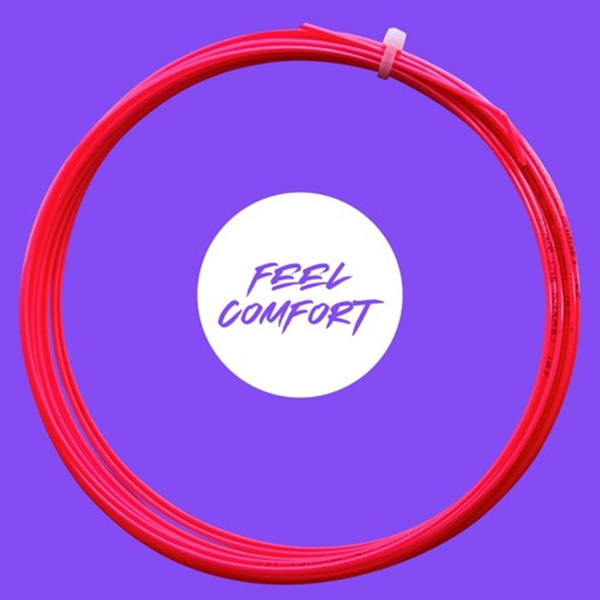 [トロライン テニスストリング（ロール他） ]ENSO PRO-PINK エンソプロ ピンク 100mロール 1.24mm