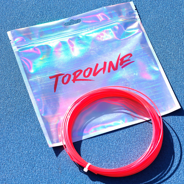 [トロライン テニスストリング（ロール他） ]ENSO PRO-PINK エンソプロ ピンク 100mロール 1.24mm