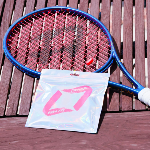 [トロライン テニスストリング（ロール他） ]ENSO PRO-PINK エンソプロ ピンク 100mロール 1.24mm