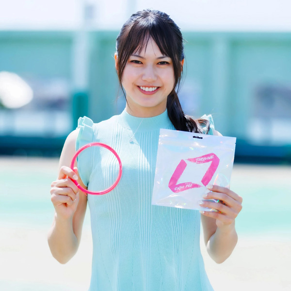 [トロライン テニスストリング（ロール他） ]ENSO PRO-PINK エンソプロ ピンク 100mロール 1.24mm