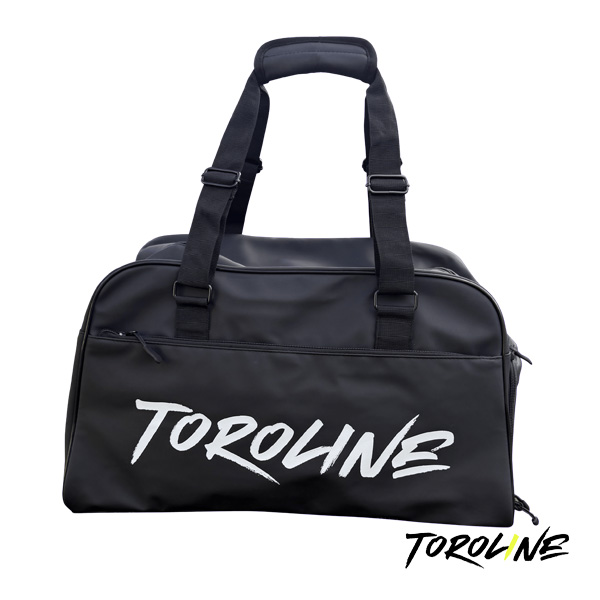 [トロライン テニスバッグ ]トロラインダッフルバッグ ブラック