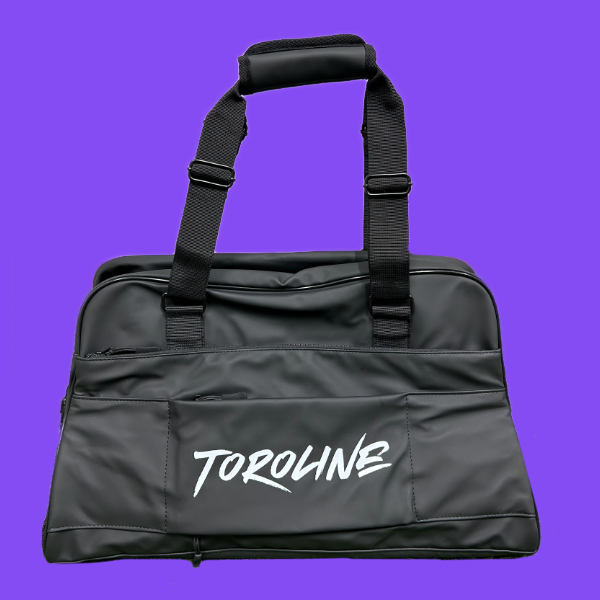 [トロライン テニスバッグ ]トロラインダッフルバッグ ブラック_1