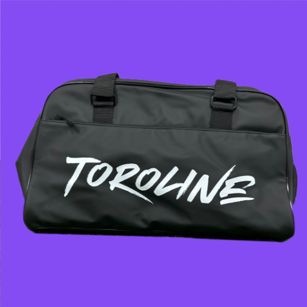 [トロライン テニスバッグ ]トロラインダッフルバッグ ブラック_2