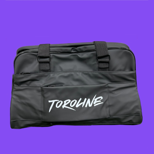 [トロライン テニスバッグ ]トロラインダッフルバッグ ブラック_3