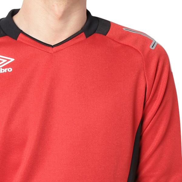 umbro アンブロ 長袖GKシャツ マンチェスターレッド O UAS6707G MRED