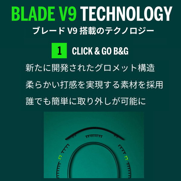 [ウィルソン テニスラケット ]ブレード104 V9 BLADE 104 V9 WR150011_10