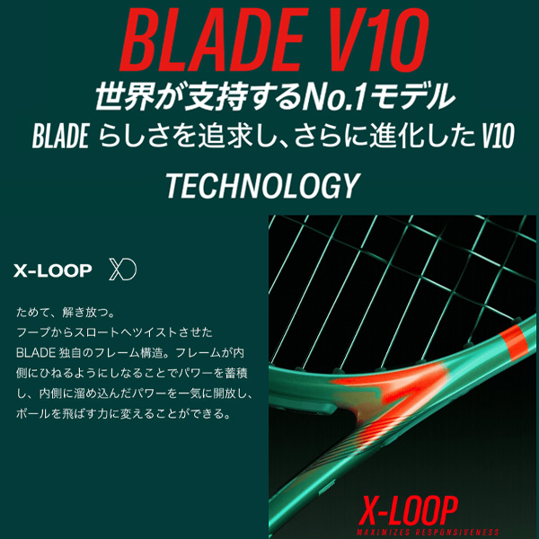 [ウィルソン テニスラケット ]ブレード98 プロ 16X19 V10 BLADE 98 PRO 16X19 V10 WR207611_9