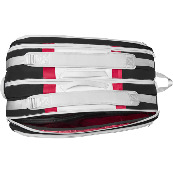 [ウィルソン テニスバッグ ]カーレッジコレクション ラケットバッグ／COURAGE COLLECTION RACQUET BAG 15PK／ラケット15本収納可（WR8034301001）_4