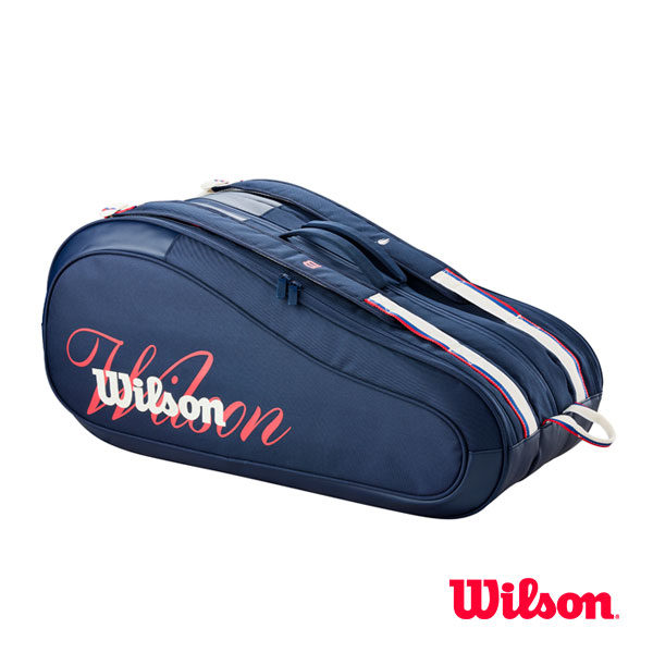 [ウィルソン テニスバッグ ]USオープン2026ラケットバッグ US OPEN 2026 RACKET BAG 12本収納可 WR8056701001