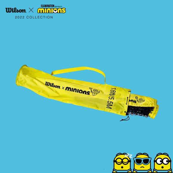 [ウィルソン テニス アクセサリ・小物]ミニオンズテニスネット／MINIONS TENNIS NET／バッグ付（WR8414301001）の通販は