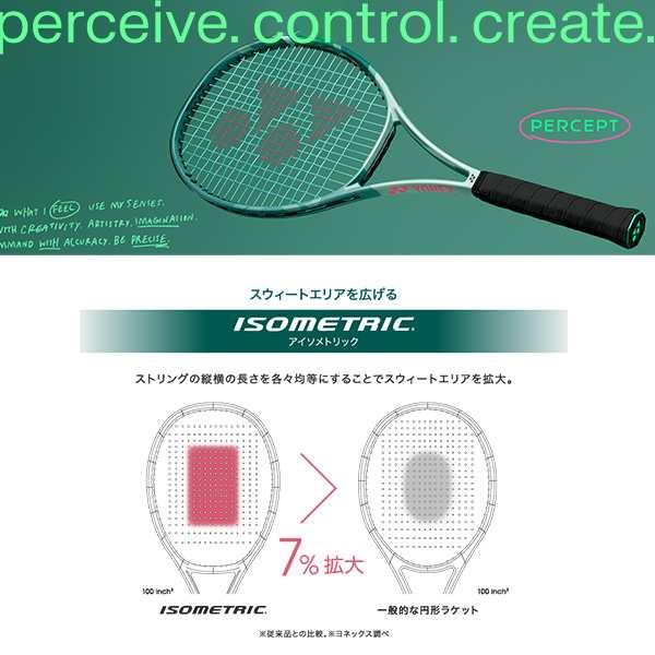 ヨネックス Yonex percept97 パーセプト テニスラケット - ラケット