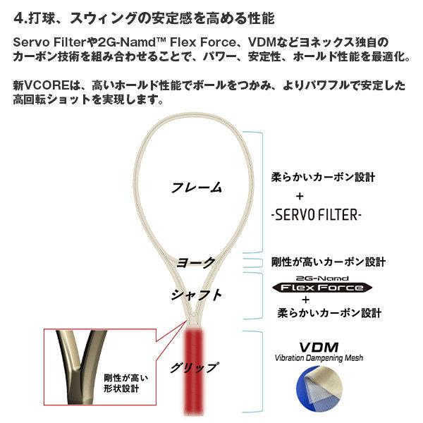 [ヨネックス テニスラケット ]Vコア 100 VCORE 100 08VC100_7