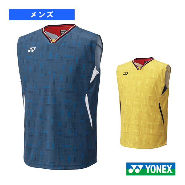 YONEX バドミントン シャツ スリーブレス ブラック/レッド日本モデル　廃盤 YONEX バドミントン シャツ スリーブレス ブラック/レッド日本モデル