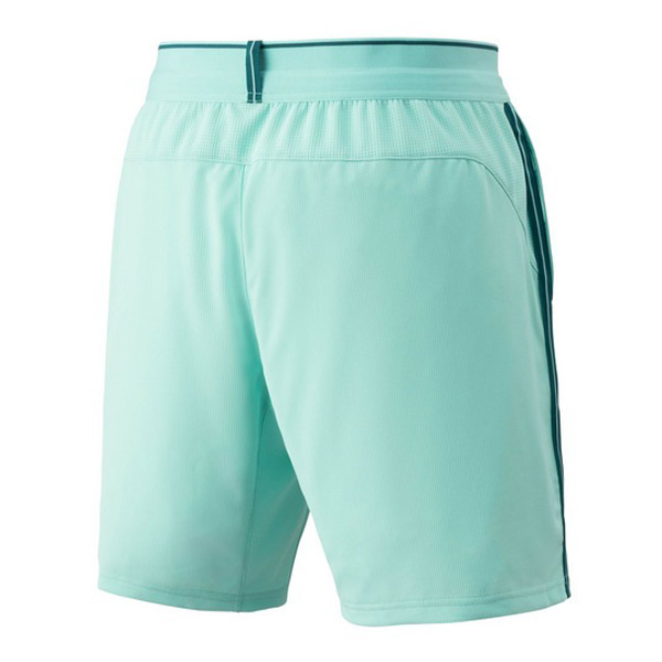 YONEXヨネックス チェック柄 ハーフパンツ ブルー ワウリンカ テニス