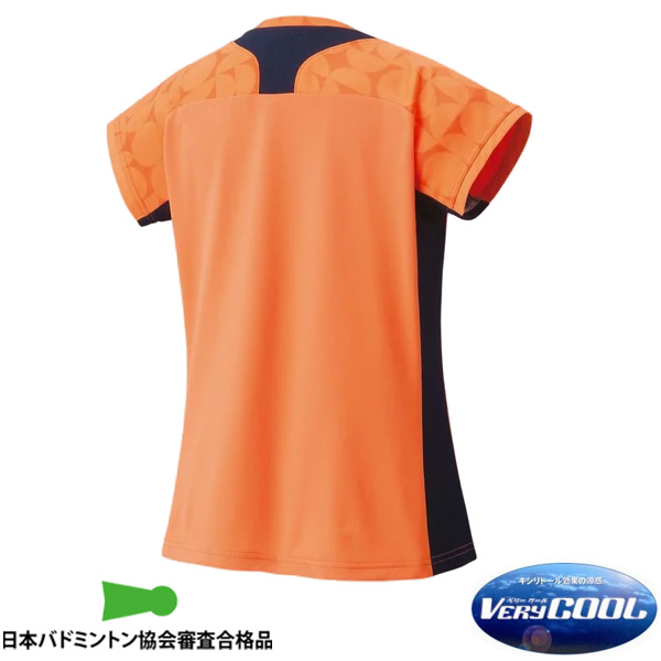 VICIOR バドミントンシャツ Lサイズ 黒/オレンジ VICIOR バドミントンシャツ Lサイズ 黒/オレンジ VICIOR バドミントン