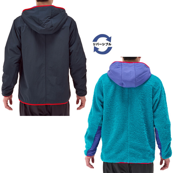 ヨネックス　ボア　リバーシブル ヨネックス テニスウェア（メンズ/ユニ）]ボアリバーシブルパーカー