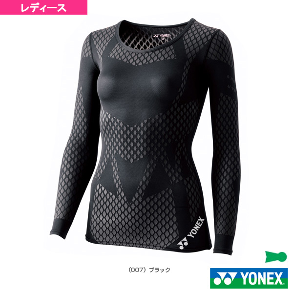 [ヨネックス テニス・バドミントンアンダーウェア]STB Uネック長袖シャツ／アスリートモデル／レディース（STB-A1507）の通販は