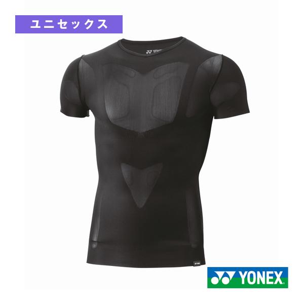 [ヨネックス テニスアンダーウェア]Vネック半袖シャツ ユニセックス STBA1022