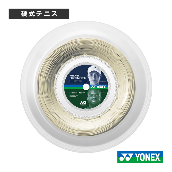 [ヨネックス テニスストリング（ロール他） ]レクシスアクティベート REXIS ACTIVATE 200mロール（TRA125R2／TRA130R2）