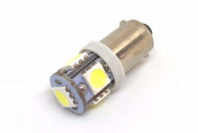 LED 24V BA9S バルブ 5連 10個セット 白 赤 青 緑 黄色 ピンクパープル 電球色 デコトラ トラック 角マーカーの通販はau PAY  マーケット - 三郎堂 | au PAY マーケット－通販サイト