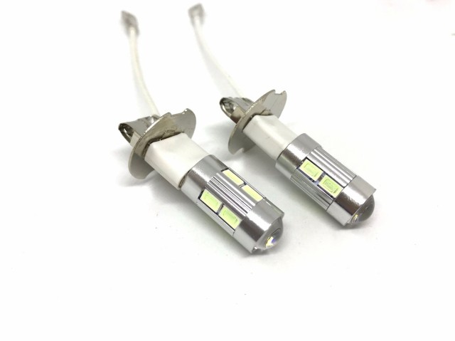 12V 24V LED フォグランプ H3 5730smd ライトブルー 薄い青 送料無料 トラック 10000k 耐電圧 30Vの通販はau PAY  マーケット - 三郎堂