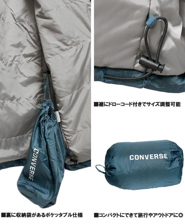 コンバース(CONVERSE)  薄中綿 パーカー ブルゾン メンズ 大きいサイズ 防風 撥水加工 保温 静電気軽減 ジップアップ ジャケット パッカブル アウター 中綿ジャケット アウトドア 多機能 防寒 スポーツ 撥水加工  ワークマン プラス