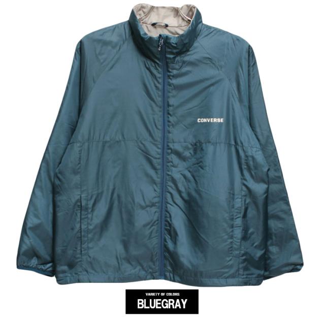 コンバース(CONVERSE)  薄中綿 パーカー ブルゾン メンズ 大きいサイズ 防風 撥水加工 保温 静電気軽減 ジップアップ ジャケット パッカブル アウター 中綿ジャケット アウトドア 多機能 防寒 スポーツ 撥水加工  ワークマン プラス