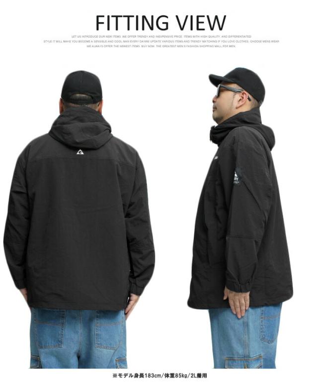 送料無料 GERRY(ジェリー) マウンテンパーカー メンズ 大きいサイズ 撥