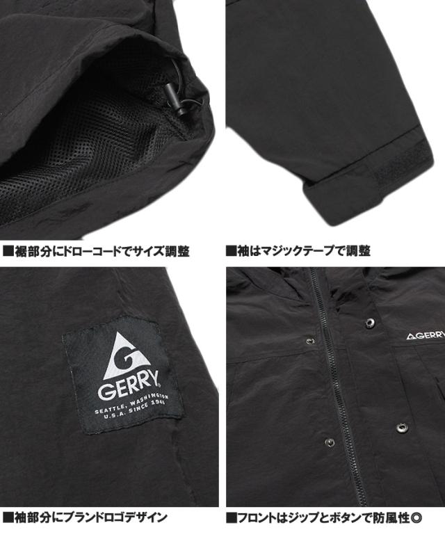 送料無料 GERRY(ジェリー) マウンテンパーカー メンズ 大きいサイズ 撥水加工 紫外線カット ナイロン ブルゾン ウインドブレーカー マンパー アウトドア ナイロンジャケット キャンプ アウター ストリート系 ワークマン プラス サイズ_13