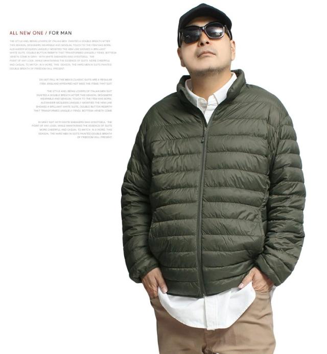 送料無料 ダウンジャケット メンズ 大きいサイズ 軽量 防風 撥水加工 薄手 リアルダウン スタンド ジャケット アウトドア ジップアップ ブルゾン アウター 防寒 暖かい あったか 保温 透湿 ストリート系   ワークマン プラス サイズの通販は