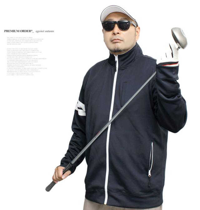 送料無料 ゴルフウェア 激安 ゴルフウェア メンズ 大きいサイズ セットアップ ストレッチ ポンチ素材 スウェット ジャージ スタンド ブルゾン サイドライン ジョガーパンツ 上下セット ジャージパンツ スポーツ スウェットパンツ スポーツウェア ゴルフ ワークマン プラス_11