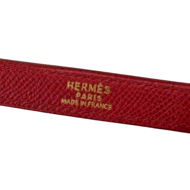 エルメス ストラップ HERMES ショルダー ストラップ クシュベル レッド  