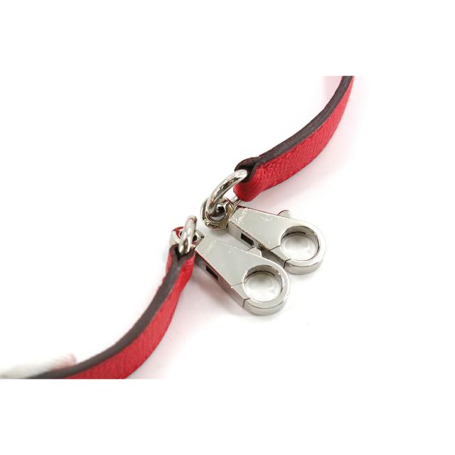 エルメス 小物 ケリー ボリード ショルダー ストラップ エプソン レッド 赤 シルバー 金具 レディース 90113728 【中古】ブランド_2